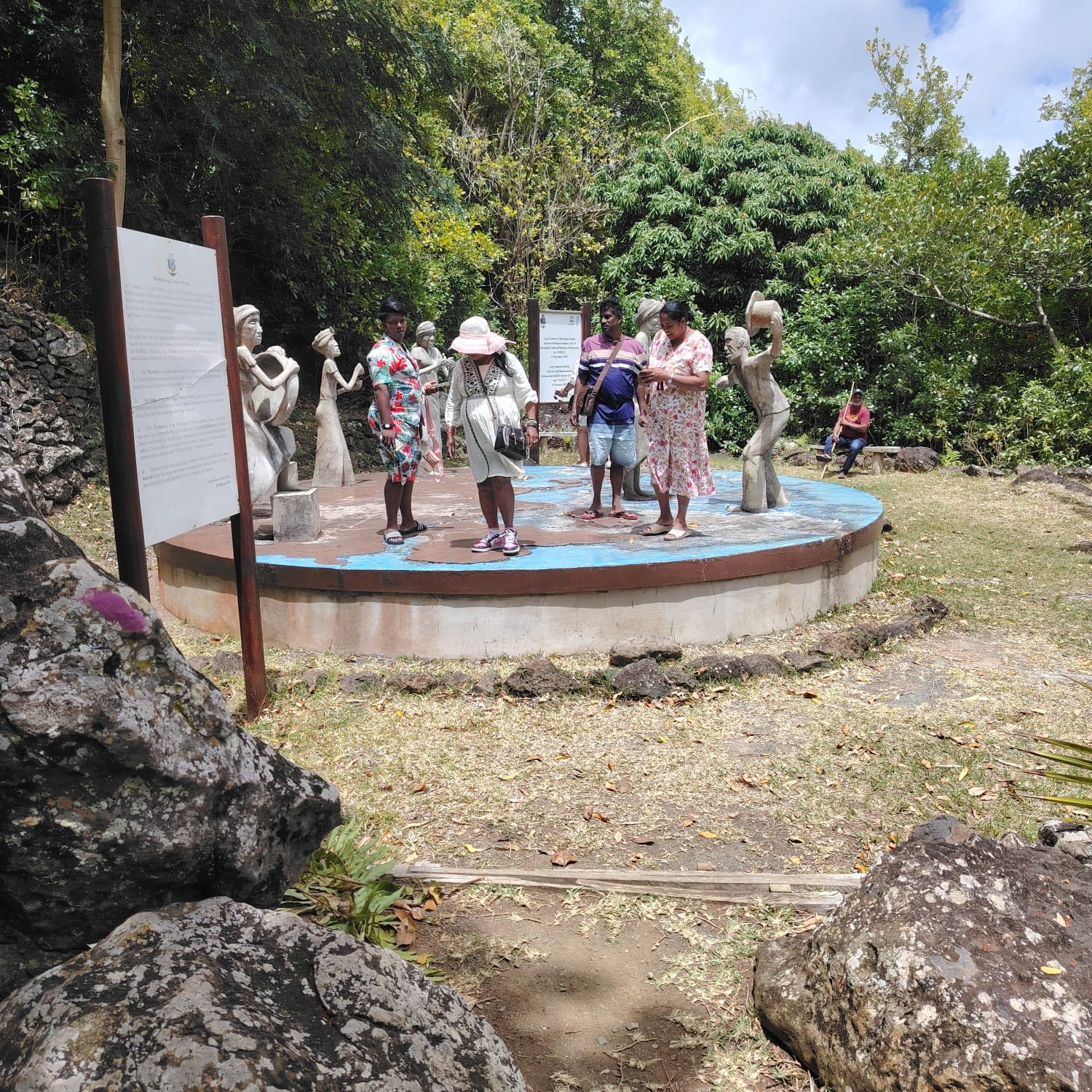 Historical monument commemorating Rodrigues history - Bel Air Travel Tours destination